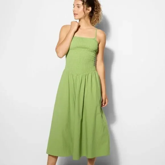 wild fable green dress Twist knot dress main image 0